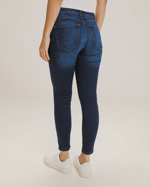 Jeans Push Up Efecto Lavado